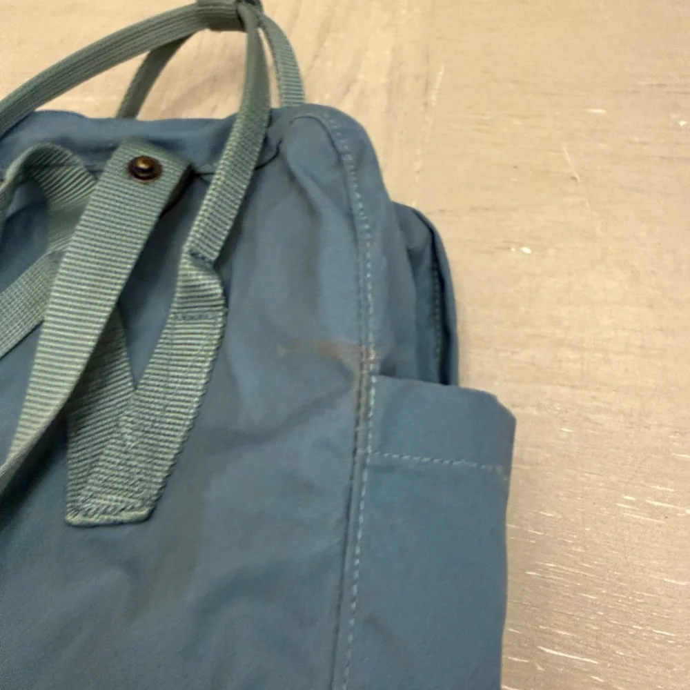 Fjallraven Kanken Slate Blue Backpack - Picture 9 of 11